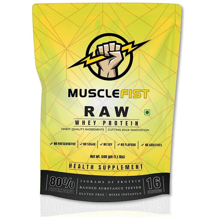 Musclefist Raw Whey Protein Powder