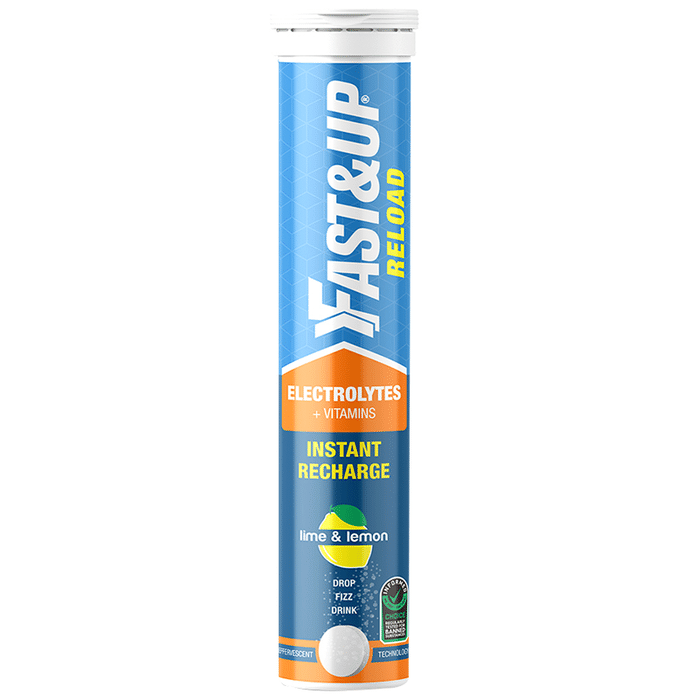 Fast&Up Reload Lime & Lemon Effervescent Tablet