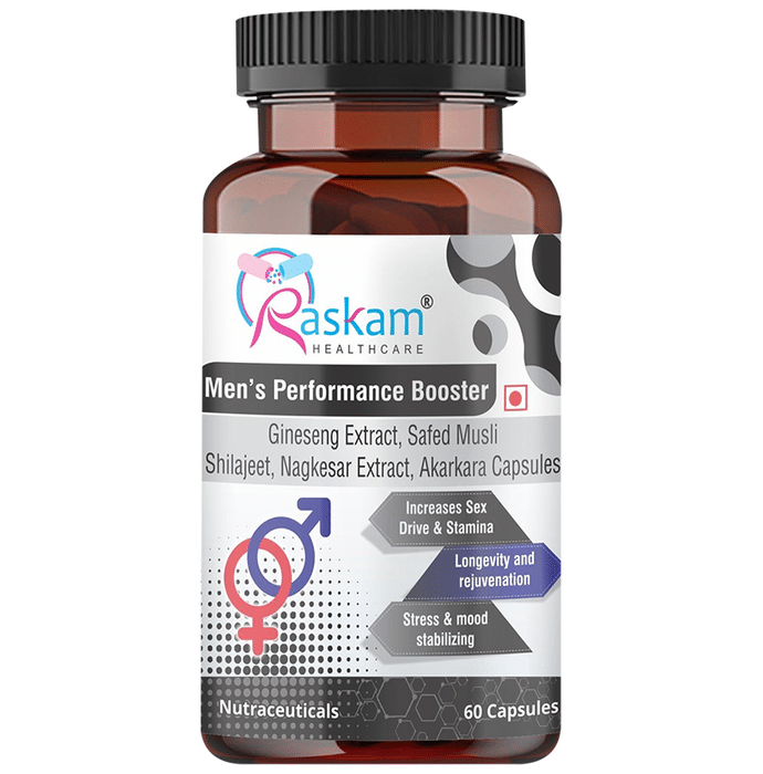 Raskam Healthcare Men's Performance Booster Capsule