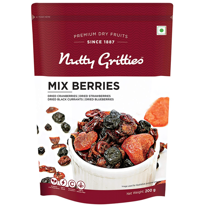 Nutty Gritties Mix Berrires (200gm Each)