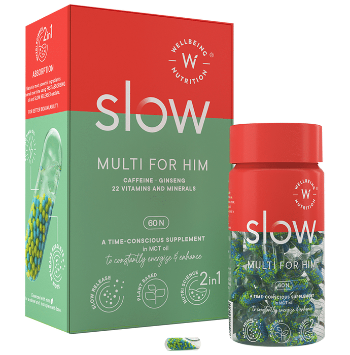 Wellbeing Nutrition Slow Multi for Him Capsule