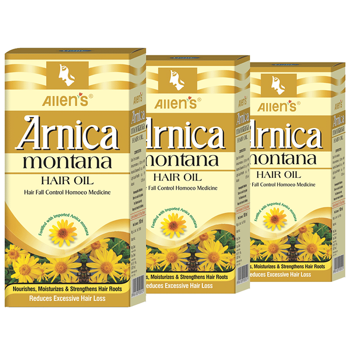 Allen's Arnica Montana Hair Oil (100ml Each)