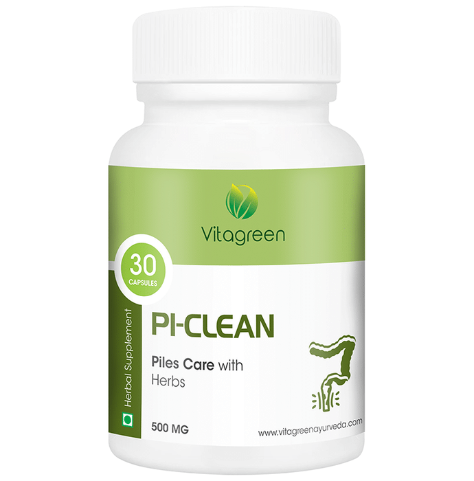 Vitagreen Pi-Clean 500mg Capsule