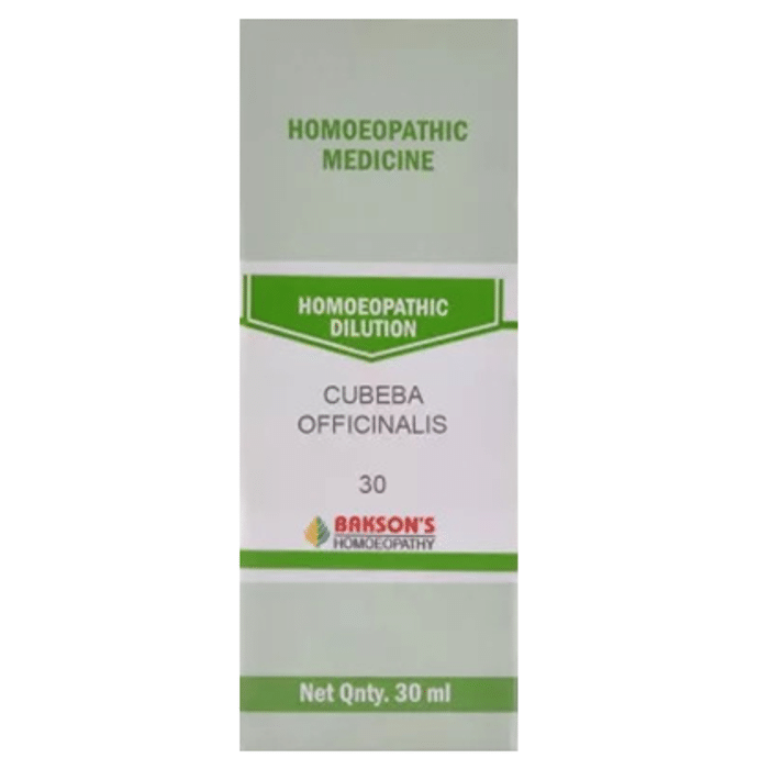 Bakson's Cubeba Officinalis Dilution 30