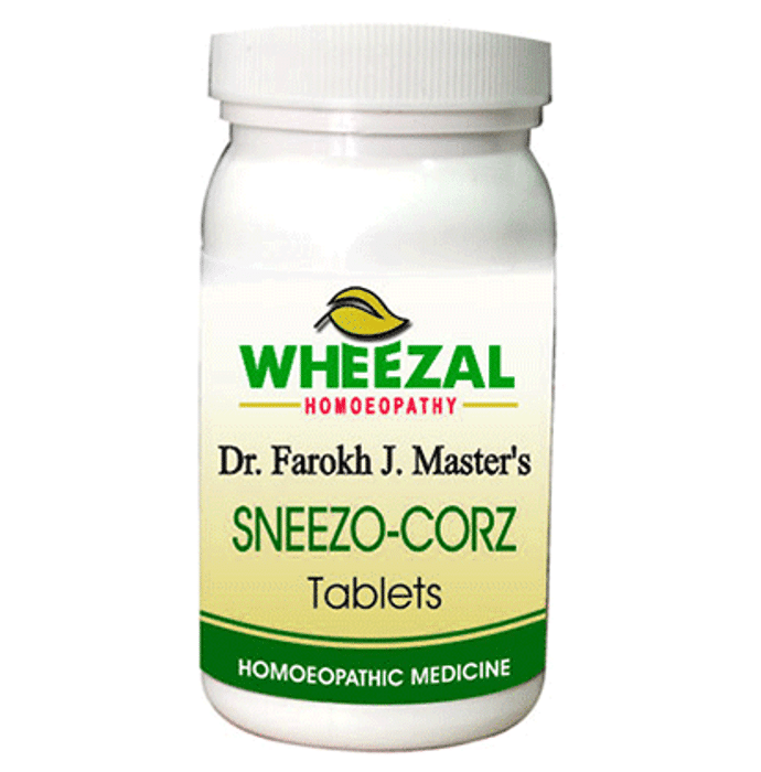 Wheezal Dr. Farokh J. Master's Sneezo-Corz Tablet