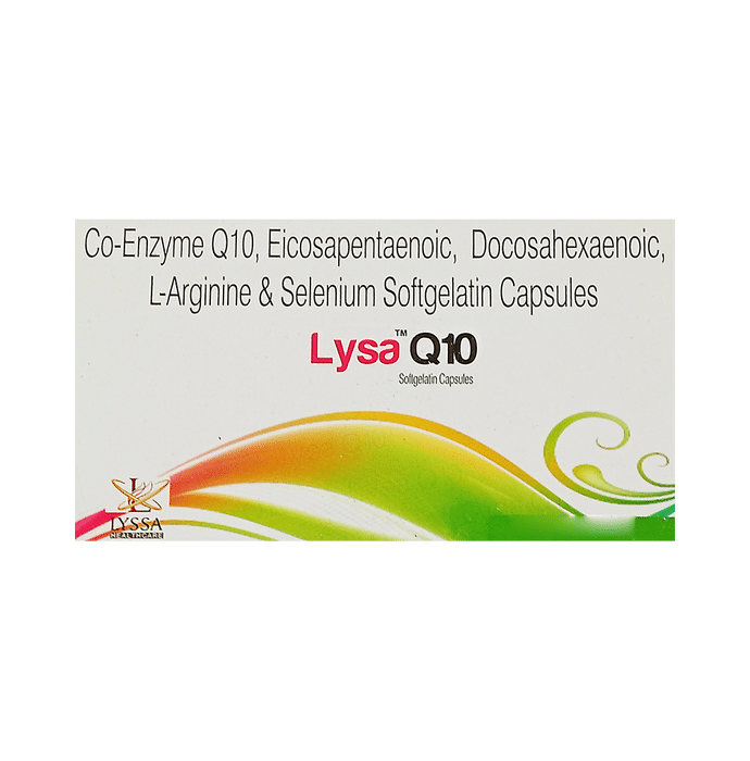 Lysa Q10 Soft Gelatin Capsule