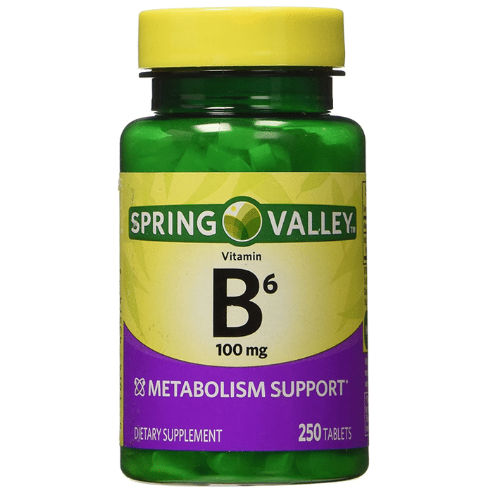 Spring Valley Vitamin B6 100mg Tablet