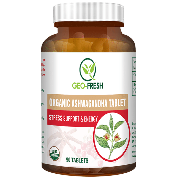 Geo Fresh Organic Ashwagandha 750mg Tablet
