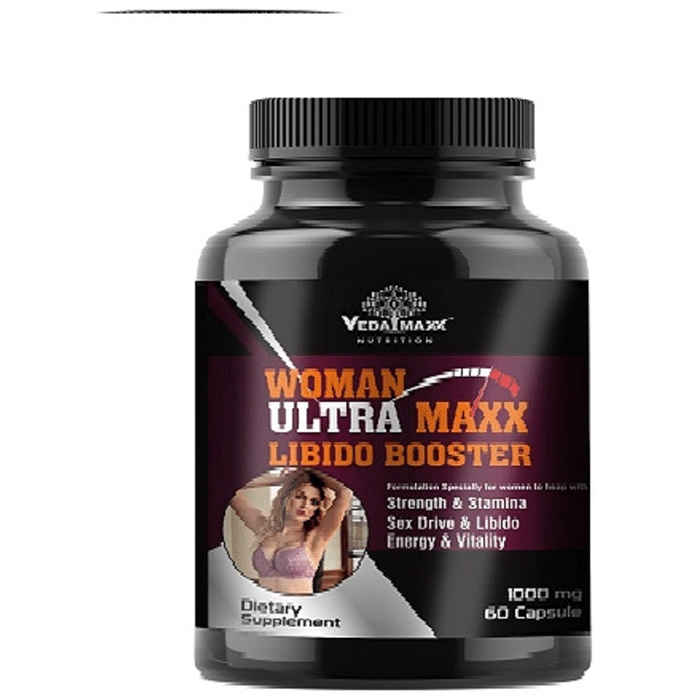 Veda Maxx Nutrition Women Ultra Maxx Libido Booster 1000mg Capsule