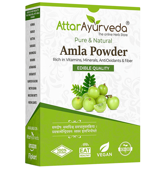 Attar Ayurveda Pure & Natural Amla Powder