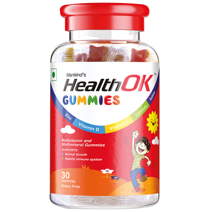 Health OK Gummies Multivitamin and Multimineral for Kids