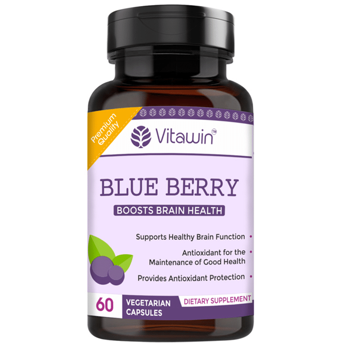 Vitawin Blue Berry Vegetarian Capsule