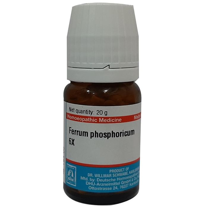 Dr Willmar Schwabe Germany Ferrum Phosphoricum Tablet 6X