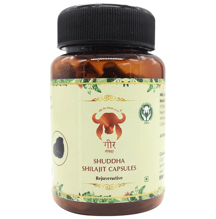 Gir Gauveda Sudhha Shilajit Capsule