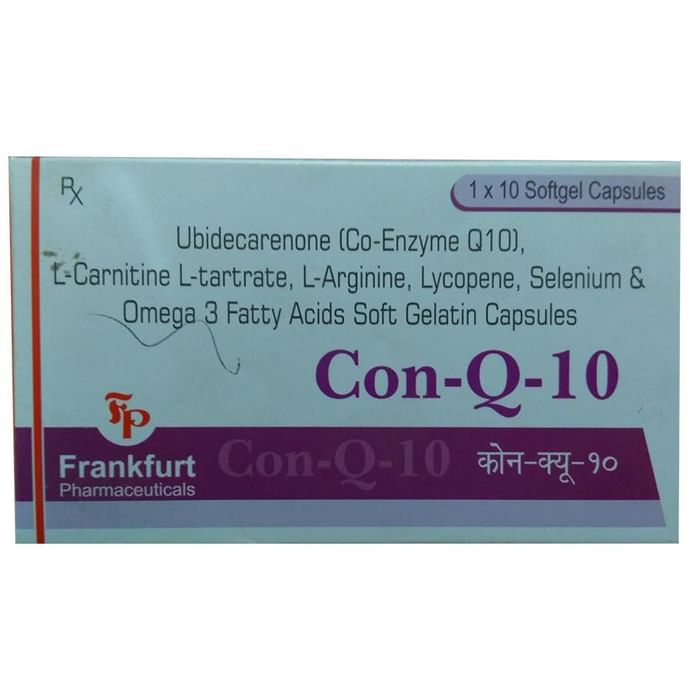 Con-Q 10 Soft Gelatin Capsule