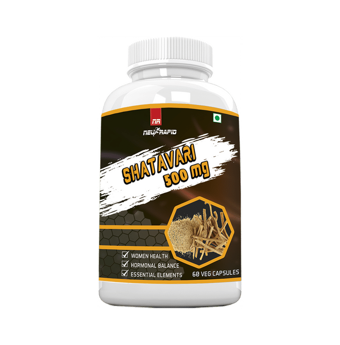 NeuRapid Shatavari 500mg Veg Capsule