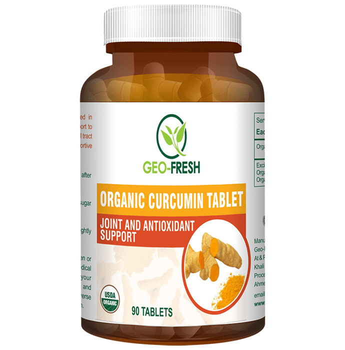 Geo Fresh Organic Turmeric 750mg Tablet