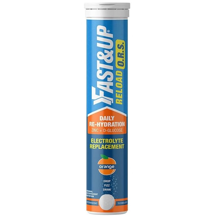 Fast&Up Reload O.R.S Effervescent Tablet Orange