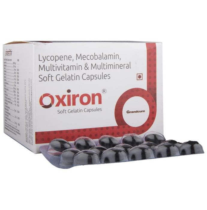 Oxiron Soft Gelatin Capsule
