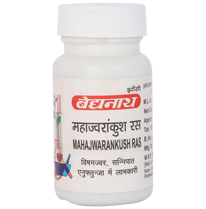 Baidyanath (Jhansi) Mahajwarankush Ras Tablet