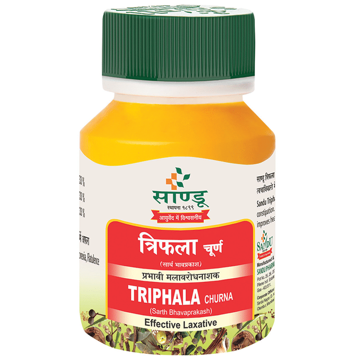 Sandu Triphala Churna (100gm Each)