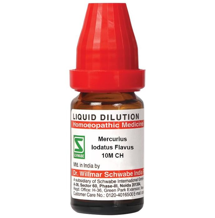 Dr Willmar Schwabe India Mercurius Iodatus Flavus Dilution 10M CH
