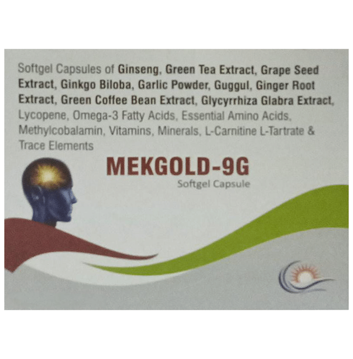 Mekgold 9G Softgel Capsule