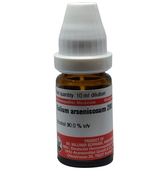 Dr Willmar Schwabe Germany Kalium Arsenicosum Dilution 200