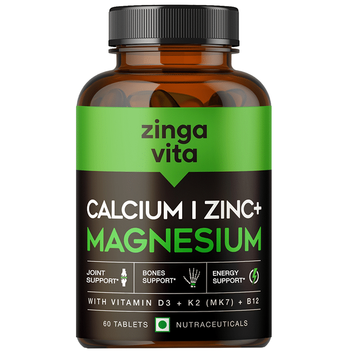 Zingavita Calcium Zinc+ Magnesium Tablet