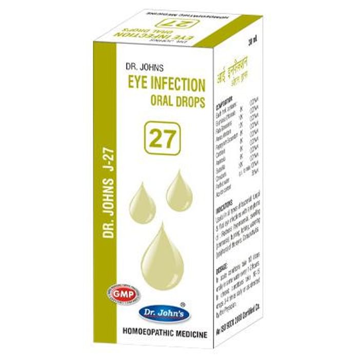 Dr. Johns J-27 Eye Infection Oral Drop
