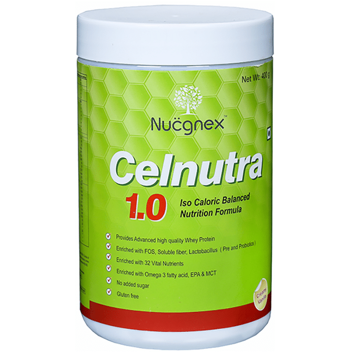 Nucgnex Celnutra 1.0 Powder Creamy Vanilla