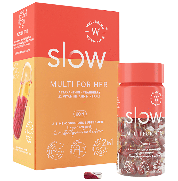 Wellbeing Nutrition Slow Multi for Her Capsule