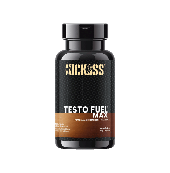 Kickass Testo Fuel Max Veg Capsule
