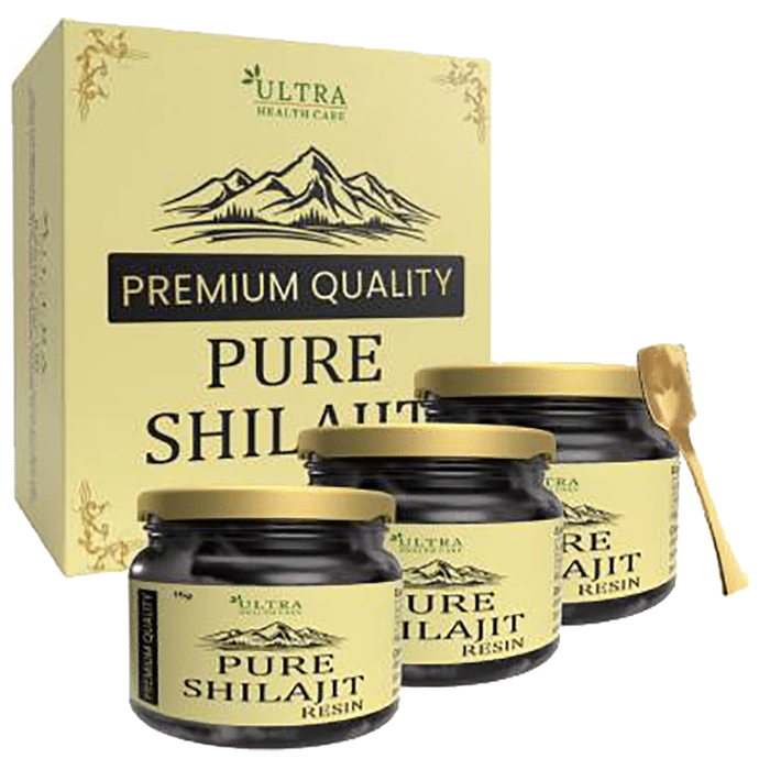Ultra Health Care Premium Quality Pure Shilajit Resin (15gm Each)