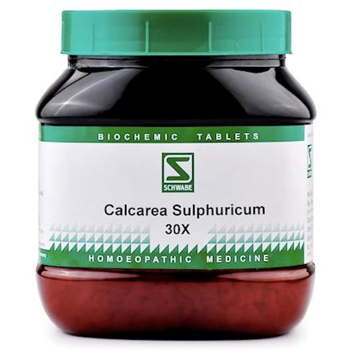 Dr Willmar Schwabe India Calcarea Sulphurica Biochemic Tablet 30X