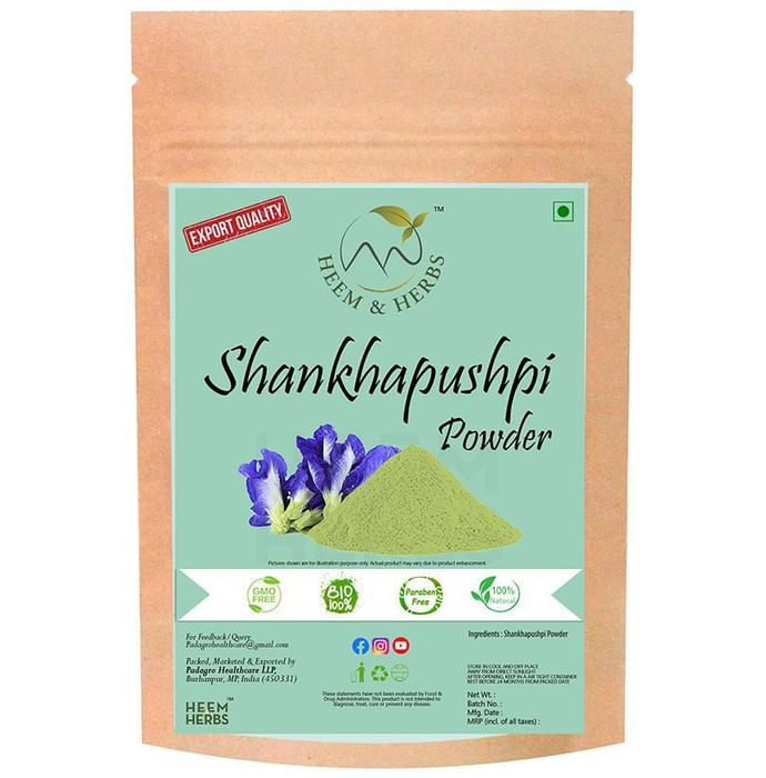 Heem & Herbs Shankhapushpi Powder (100gm Each)