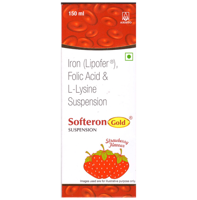 Softeron Gold Oral Suspension Strawberry
