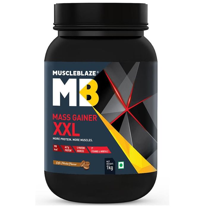 MuscleBlaze Cafe Mocha MB Mass Gainer XXL