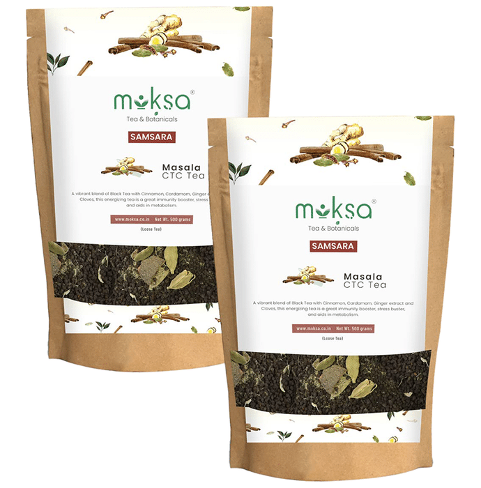 Moksa Tea & Botanicals Samsara Masala CTC Tea
