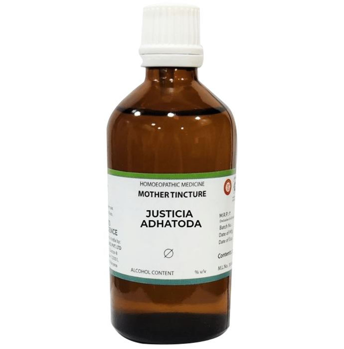 LDD Bioscience Justicia Adhatoda Mother Tincture Q