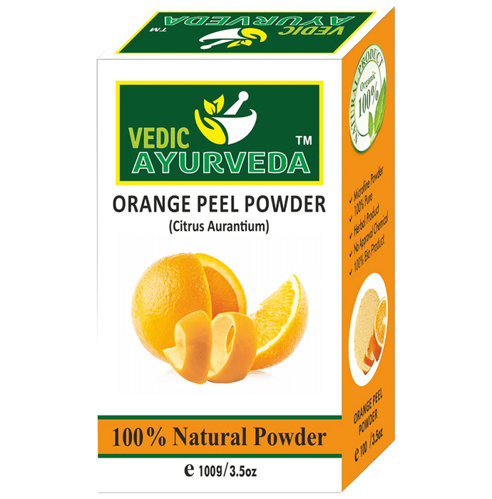 Vedic Ayurveda Orange Peel Powder (100gm Each)