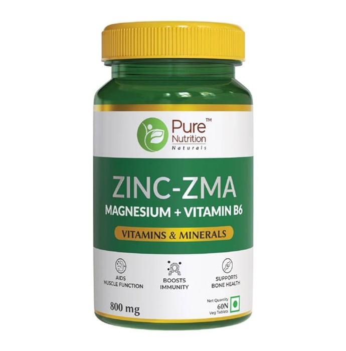 Pure Nutrition Zinc-ZMA 800mg Veg Tablet