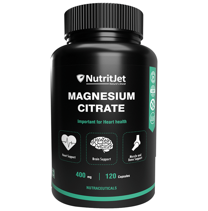 NutritJet Magnesium Citrate 400mg Capsule