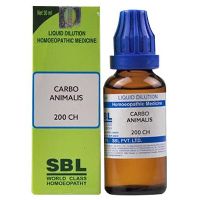 SBL Carbo Animalis Dilution 200 CH