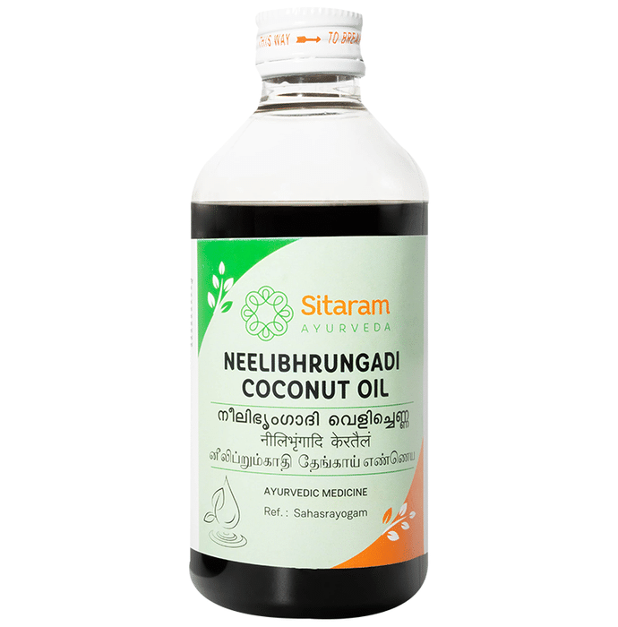 Sitaram Ayurveda Neelibhrungadi Coconut Oil