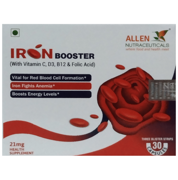 Allen Nutraceutical Iron Booster Capsule