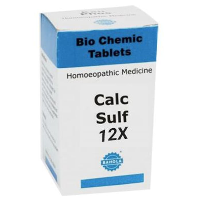 Bahola Calc sulf Biochemic Tablet 12X