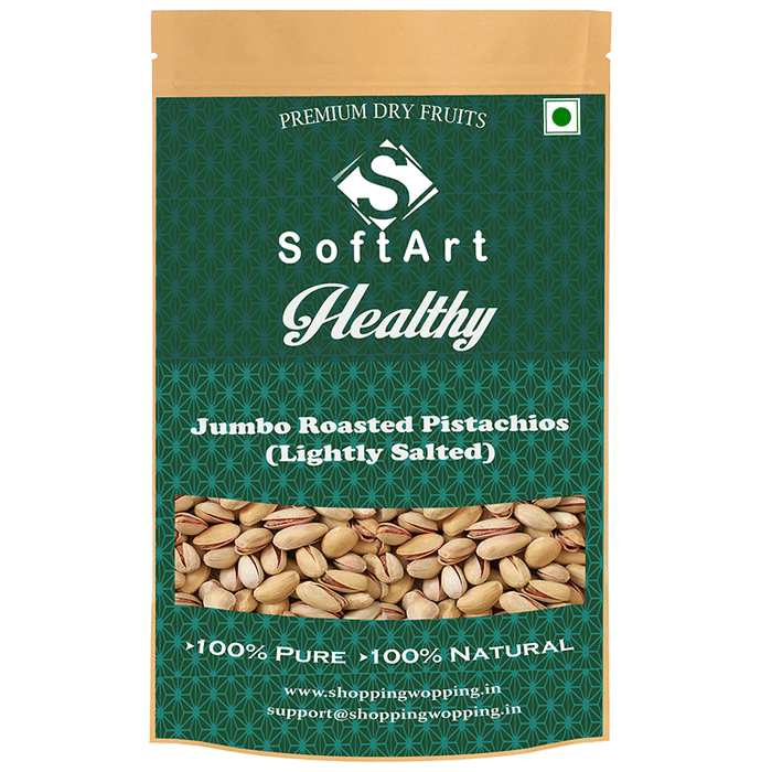 Soft Art Healthy Jumbo Roasted Pistachios (Lightly Salted)