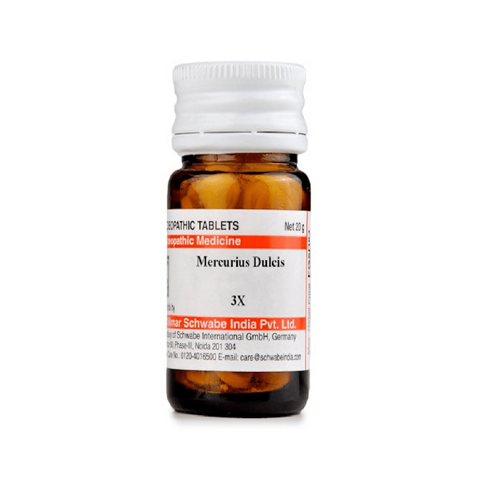 Dr Willmar Schwabe India Mercurius Dulcis Trituration Tablet 3X