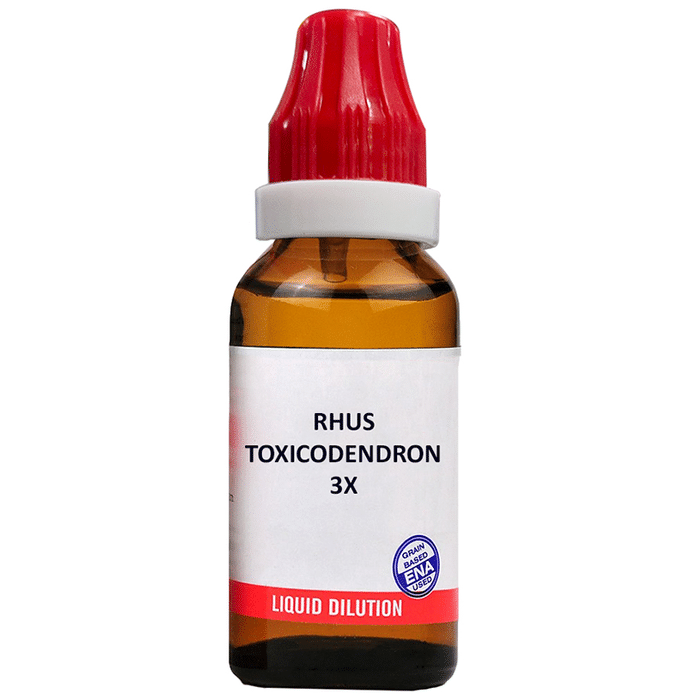 Bjain Rhus Toxicodendron Dilution 3X